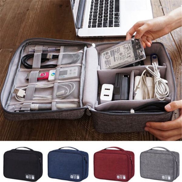 new solid portable electronics accessories organizer travel storage hand bag cable usb drive case
new solid portable electronics accessories organizer travel storage hand bag cable usb drive case