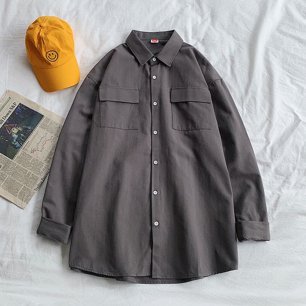 2020 spring men shirt mens карманный вскользь сплошные рубашки с длинным рукавом мужской осень корейский fashions рубашки высокого качества, White;black
2020 spring men shirt mens карманный вскользь сплошные рубашки с длинным рукавом мужской осень корейский fashions рубашки высокого качества, White;black