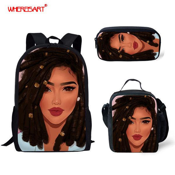 whereisart school backpack kids school bag set american african style pen pencil bag black girls backpacks for children bookbag
whereisart school backpack kids school bag set american african style pen pencil bag black girls backpacks for children bookbag