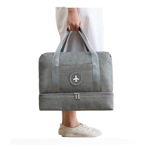 waterproof large capacity travel bag multifunctional dry wet separation storage handbag bag quality cationic travel duffle
waterproof large capacity travel bag multifunctional dry wet separation storage handbag bag quality cationic travel duffle