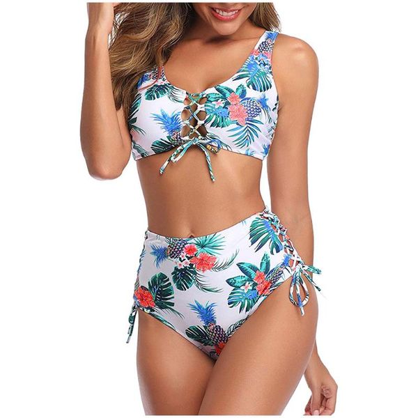 2020 bikinis set women vintage swimsuit two piece retro halter ruched high waist biquini brazilian summer beach bathing suit
2020 bikinis set women vintage swimsuit two piece retro halter ruched high waist biquini brazilian summer beach bathing suit