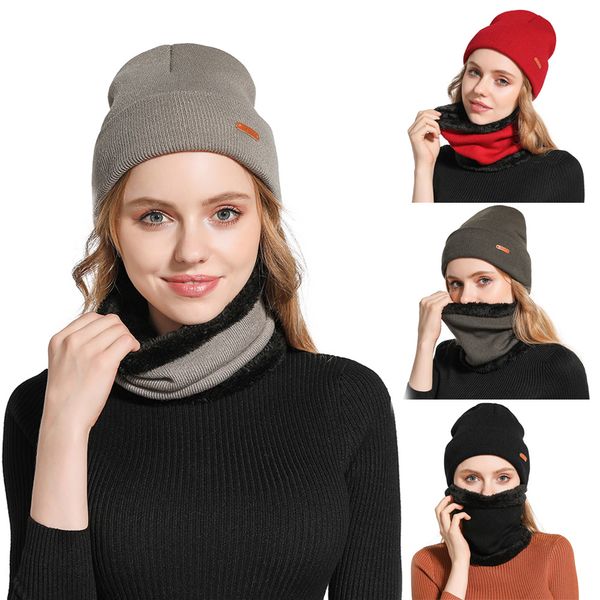 winter hats cap keep warm solid color wool hat keep warm cap scarf shawl suit gorro chapeu sombrero w5, Blue;gray
winter hats cap keep warm solid color wool hat keep warm cap scarf shawl suit gorro chapeu sombrero w5, Blue;gray