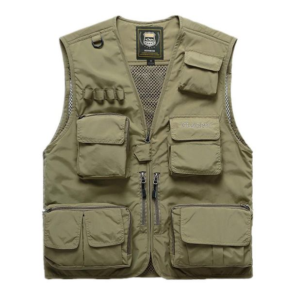 men multifunction quick dry vest outdoors mesh multi-pocket sleeveless jacket waistcoat cargo men professional pgraphy vests, Black;white
men multifunction quick dry vest outdoors mesh multi-pocket sleeveless jacket waistcoat cargo men professional pgraphy vests, Black;white