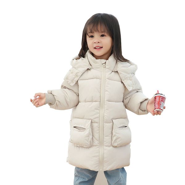 new white jacket for girls 2-8 years fashion yellow minimalist solid outerwear kids high street winter green long coat for boys decently par, Blue;gray
new white jacket for girls 2-8 years fashion yellow minimalist solid outerwear kids high street winter green long coat for boys decently par, Blue;gray