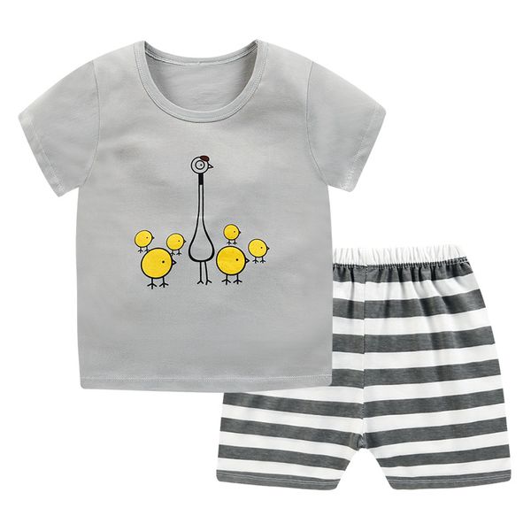 2pcs short sleeve cotton short sleeves t-shirt pants casual summer baby boy clothes cartoon clothing sets, White
2pcs short sleeve cotton short sleeves t-shirt pants casual summer baby boy clothes cartoon clothing sets, White