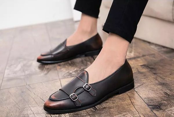 british korean version of the trend men's casual shoes youth breathable hair stylist pointed small shoes lazy shoes, Black
british korean version of the trend men's casual shoes youth breathable hair stylist pointed small shoes lazy shoes, Black