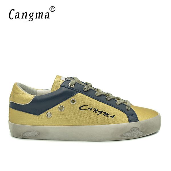 cangma fashion gold shoes brand sneakers men retro breathable genuine leather synthetic men's casual shoes male comfort footwear t20041, Black
cangma fashion gold shoes brand sneakers men retro breathable genuine leather synthetic men's casual shoes male comfort footwear t20041, Black