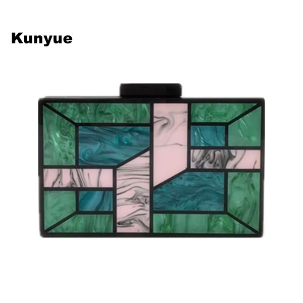 new arrival wallet design patchwork acrylic evening bag vintage messenger bag elegant women geometic clutch purse handbags
new arrival wallet design patchwork acrylic evening bag vintage messenger bag elegant women geometic clutch purse handbags