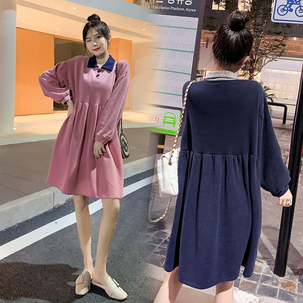 2019 new arrive winter maternity dress woman brief large size dresses pregnant woman dress md-01758, White
2019 new arrive winter maternity dress woman brief large size dresses pregnant woman dress md-01758, White