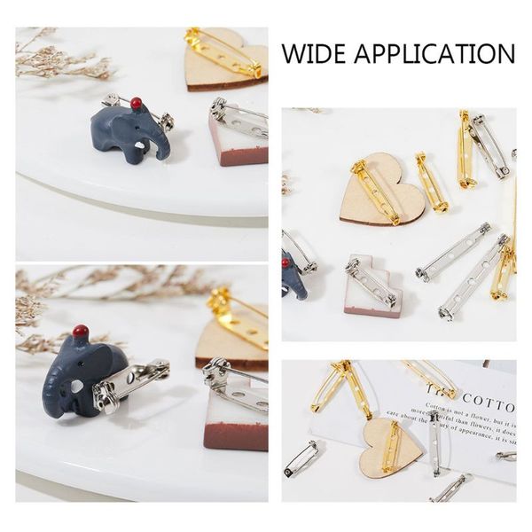 100pcs bar pins brooch pin backs safety clasp with plastic box name badge craft 517f, Blue;slivery
100pcs bar pins brooch pin backs safety clasp with plastic box name badge craft 517f, Blue;slivery