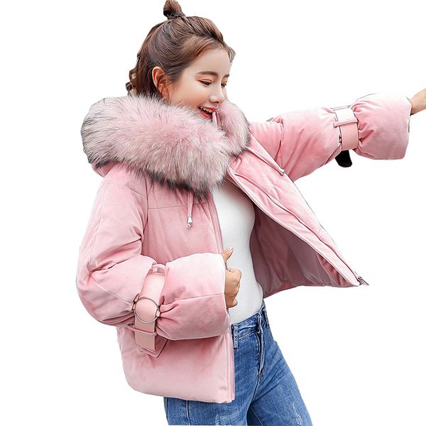 women winter parkas new fashion thick warm coat fur hooded female plus size loose casual outwear coats, Black
women winter parkas new fashion thick warm coat fur hooded female plus size loose casual outwear coats, Black