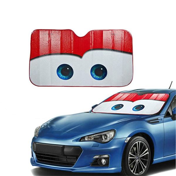 cartoon car visor 130 x 70 auto solar protection foils eyes car front window windshield visor universal cover car-styling
cartoon car visor 130 x 70 auto solar protection foils eyes car front window windshield visor universal cover car-styling