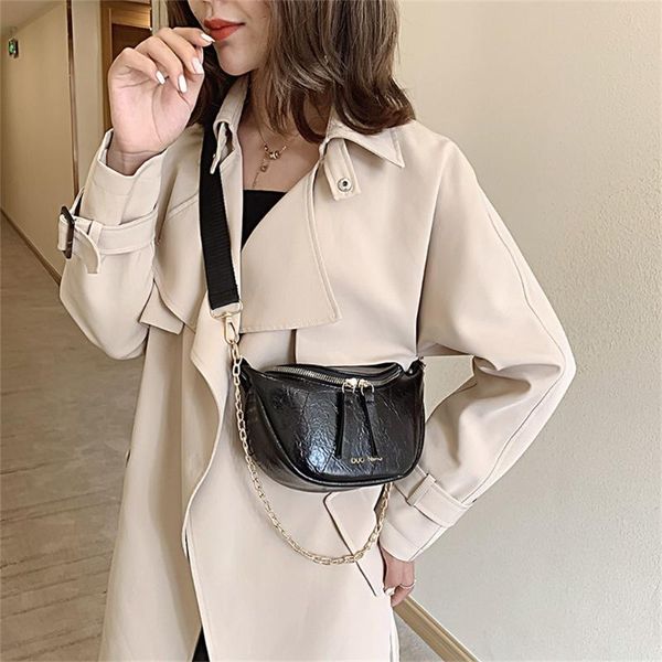 women shoulder bag wide band crossbody bags for women 2020 female pu leather zipper messenger bag chain handbag bolsa feminina
women shoulder bag wide band crossbody bags for women 2020 female pu leather zipper messenger bag chain handbag bolsa feminina