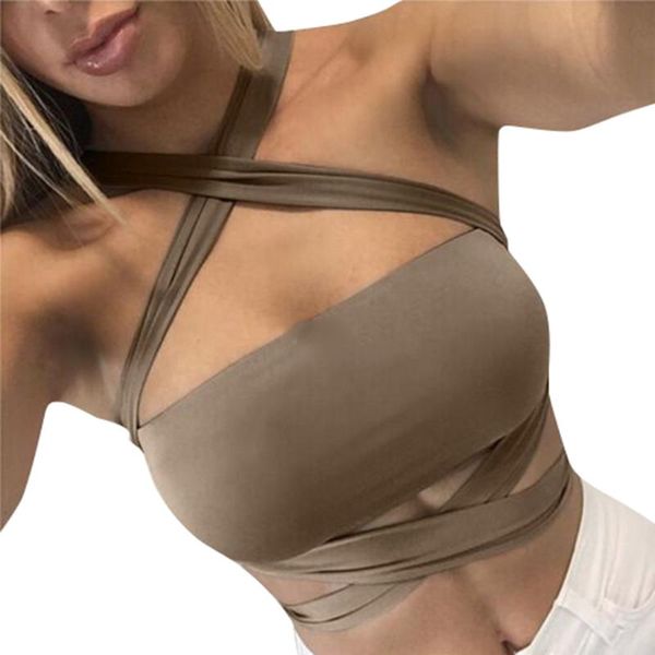 рукавов sexy топы лето без бретелек cami top женщины одежда мода пляж белье женщины бинты crop tops vest haut femme, White
рукавов sexy топы лето без бретелек cami top женщины одежда мода пляж белье женщины бинты crop tops vest haut femme, White