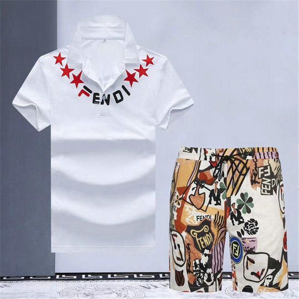 2020 men summer fashion tracksuit casual outfit short sleeves t shirt and pants knight pattern and medusa luxury tracksuit, Gray
2020 men summer fashion tracksuit casual outfit short sleeves t shirt and pants knight pattern and medusa luxury tracksuit, Gray