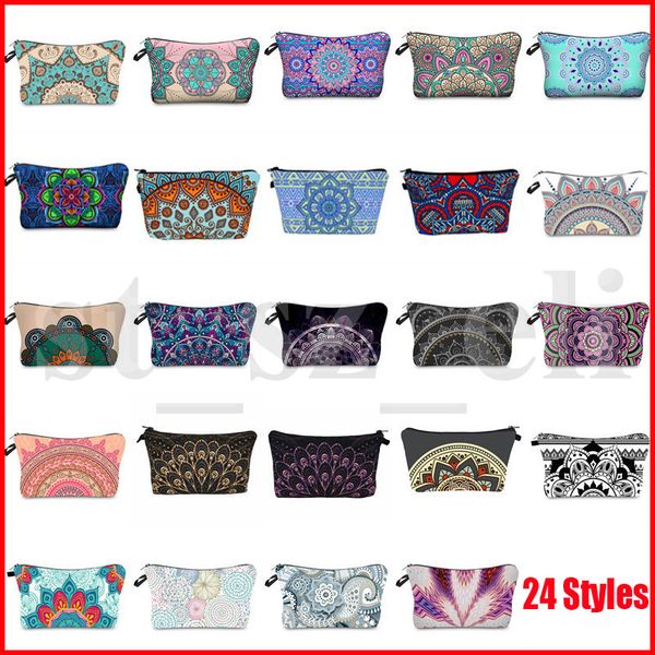 bohemia mandala floral 3d print cosmetic bags women travel makeup case women handbag zipper cosmetic bag flower printed bag 24 styles 
bohemia mandala floral 3d print cosmetic bags women travel makeup case women handbag zipper cosmetic bag flower printed bag 24 styles