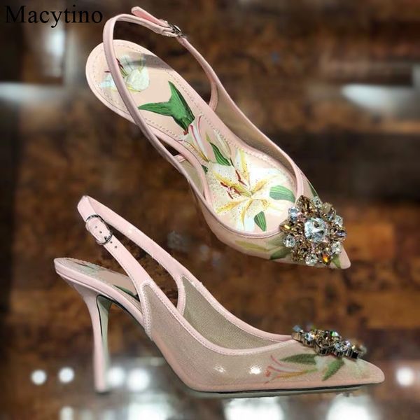 crystal flower printing single shoes women rose pointed toe stilettos fashion high heels party sling back low heel 6cm pumps woman, Black
crystal flower printing single shoes women rose pointed toe stilettos fashion high heels party sling back low heel 6cm pumps woman, Black