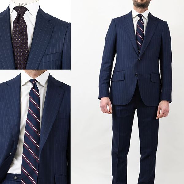 navy striped groom wedding suits mens slim fit two button formal work prom outside party office blazer jacket(jacket+pants), Black;gray
navy striped groom wedding suits mens slim fit two button formal work prom outside party office blazer jacket(jacket+pants), Black;gray