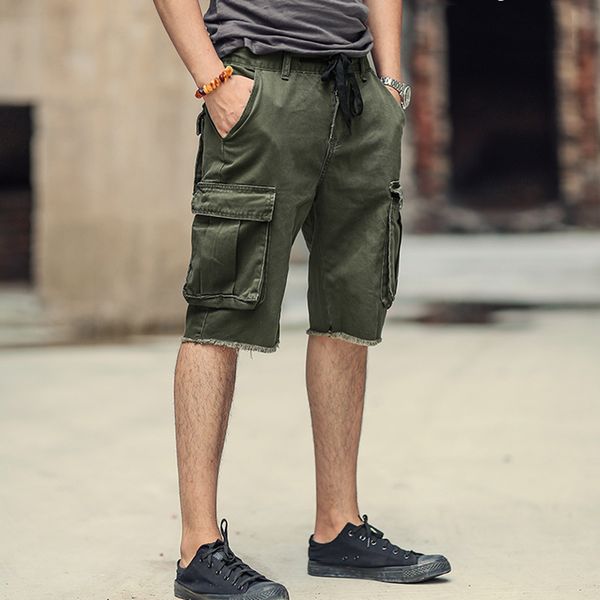 new casual short pants men's multi-pocket tactical cargo shorts jeans short trousers brand clothing k716, White;black
new casual short pants men's multi-pocket tactical cargo shorts jeans short trousers brand clothing k716, White;black