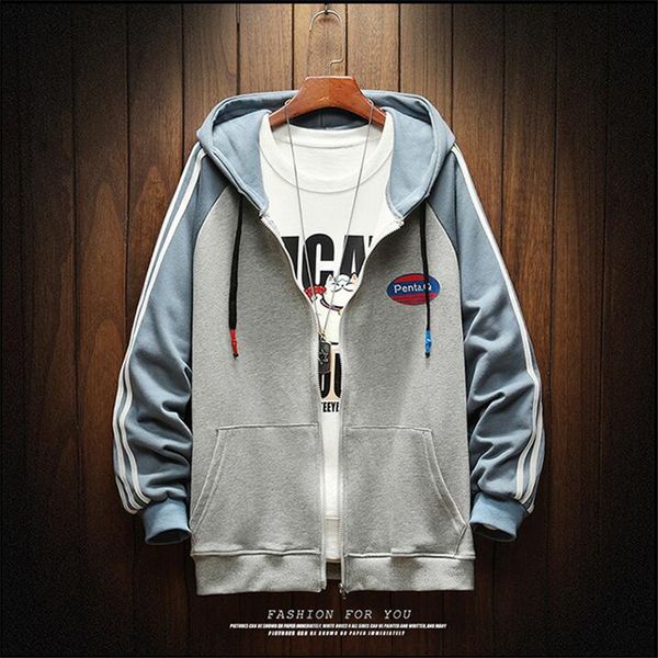 spring 2020 new men's korean version casual hooded jacket students popular sport jacket men's fashion patchwork, Black;brown
spring 2020 new men's korean version casual hooded jacket students popular sport jacket men's fashion patchwork, Black;brown