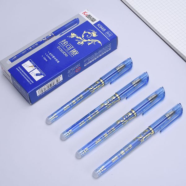 1 pcs erasable gel pen 0.5mm student examination stationery black blue erasable easy to rub pen
1 pcs erasable gel pen 0.5mm student examination stationery black blue erasable easy to rub pen