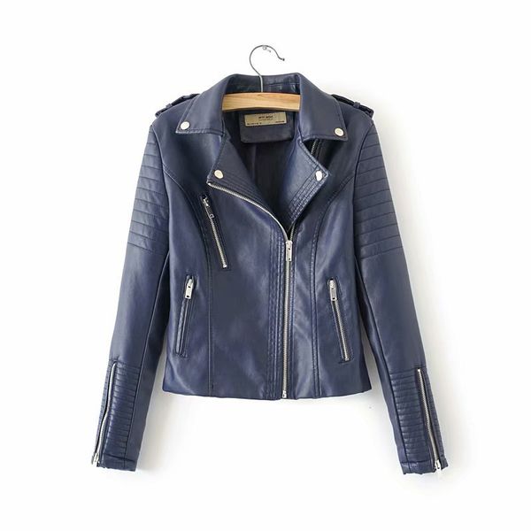 women's jacket coat snake skin printed faux leather moto biker vintage short streetwear 2019 autumn fall zip new fashion jackets, Black
women's jacket coat snake skin printed faux leather moto biker vintage short streetwear 2019 autumn fall zip new fashion jackets, Black