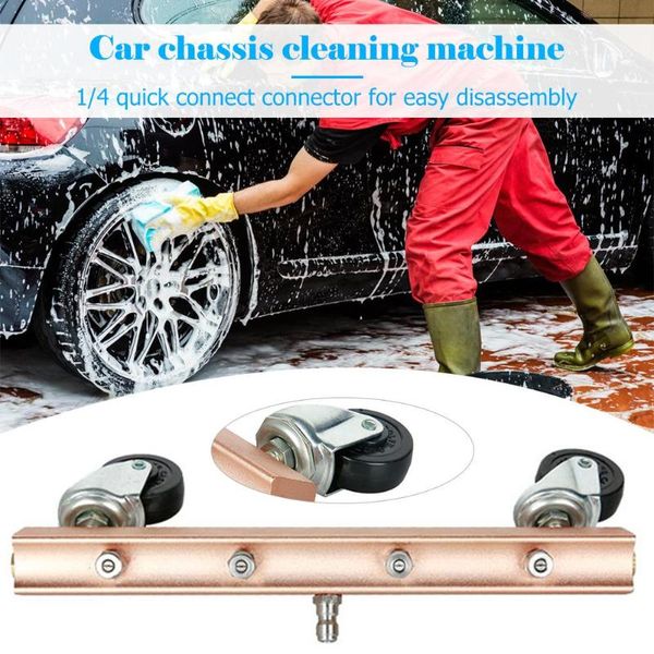 pressure washer car under body chassis cleaner 4 spray nozzle 1/4 connector 
pressure washer car under body chassis cleaner 4 spray nozzle 1/4 connector