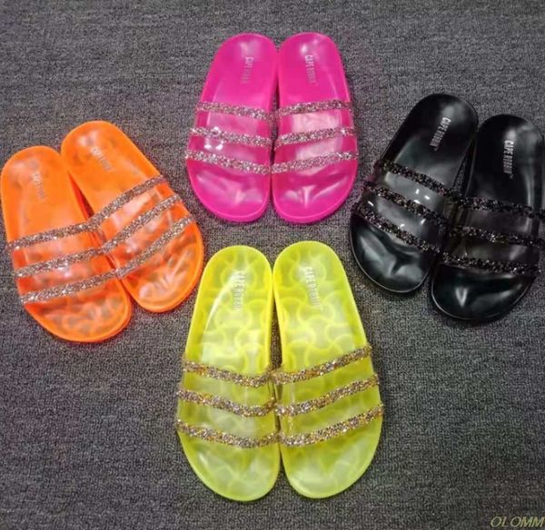 send 2020 new women's rhinestone shoes europe candy color sandals slippers sequins beach shoes outdoor home travel slippers, Black
send 2020 new women's rhinestone shoes europe candy color sandals slippers sequins beach shoes outdoor home travel slippers, Black