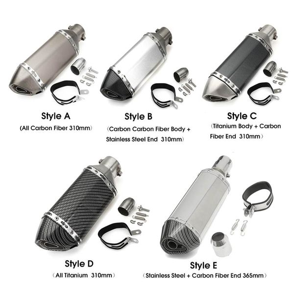 38-51mm motorcycle exhaust muffler pipe exhaust tip modify motocross tail tube for scooter atv dirt pit street bike
38-51mm motorcycle exhaust muffler pipe exhaust tip modify motocross tail tube for scooter atv dirt pit street bike