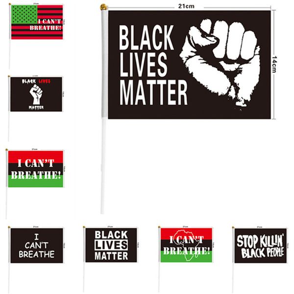 21*14cm i can't breathe justice flag for black people us handheld outdoors banner flag polyester black lives matter peace flag 9 style
21*14cm i can't breathe justice flag for black people us handheld outdoors banner flag polyester black lives matter peace flag 9 style