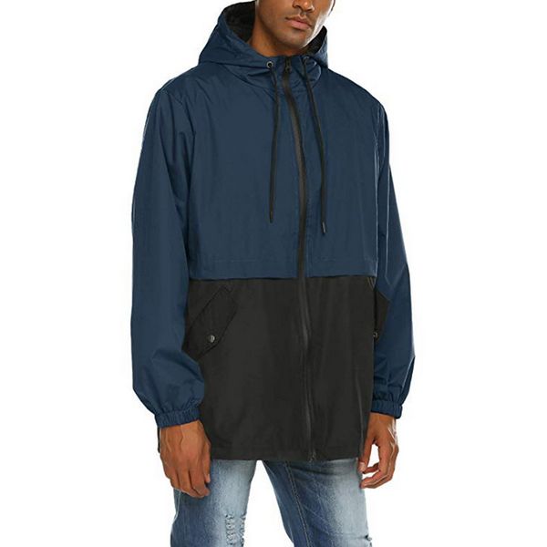 adisputent mens outwear breathable rain jacket waterproof with hood windbreaker all weather male autumn patchwork coats, Black;brown
adisputent mens outwear breathable rain jacket waterproof with hood windbreaker all weather male autumn patchwork coats, Black;brown