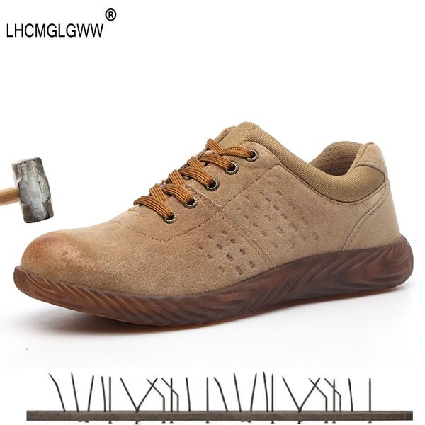 leather safety shoes men's steel toe safety work shoes non-slip soft electric welding boots construction protective footwear, Black
leather safety shoes men's steel toe safety work shoes non-slip soft electric welding boots construction protective footwear, Black