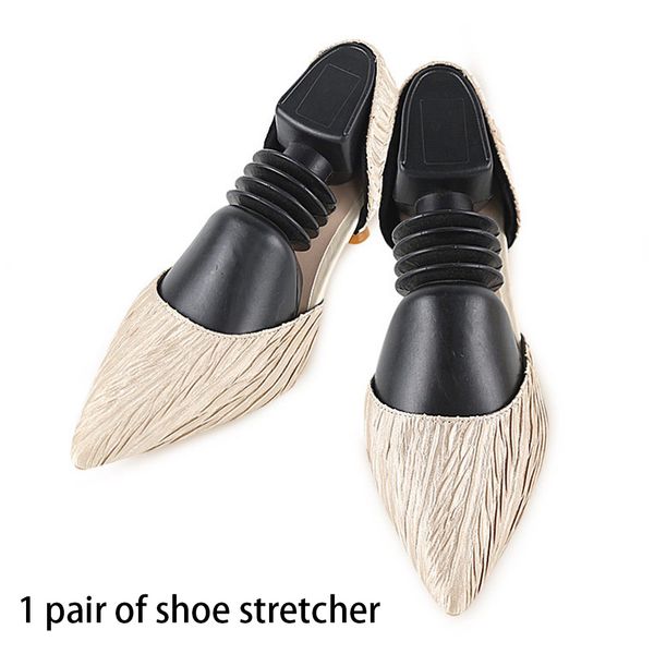 2pcs anti wrinkle shaper plastic universal practical portable adjustable boots expander home elastic spring shoe stretcher, White;pink
2pcs anti wrinkle shaper plastic universal practical portable adjustable boots expander home elastic spring shoe stretcher, White;pink