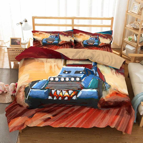 zeimon 3d bedclothes cartoon car racing bedding set king size microfiber duvet cover pillowcase single size for kids children
zeimon 3d bedclothes cartoon car racing bedding set king size microfiber duvet cover pillowcase single size for kids children