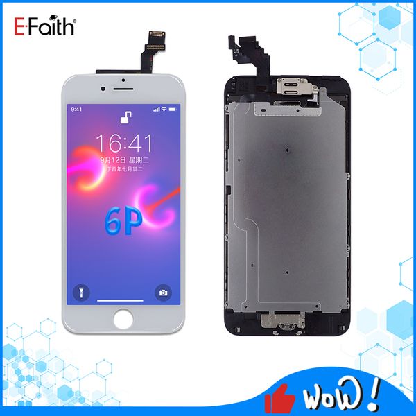 efaith full lcd display for iphone 6p touch screen digitizer assembly good repair replacements front camera + home button
efaith full lcd display for iphone 6p touch screen digitizer assembly good repair replacements front camera + home button