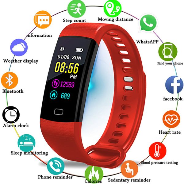 bangwei smart waterproof sports watch men and women sleep reminder heart rate detection pedometer usb charger + box ly191213, Slivery;brown
bangwei smart waterproof sports watch men and women sleep reminder heart rate detection pedometer usb charger + box ly191213, Slivery;brown