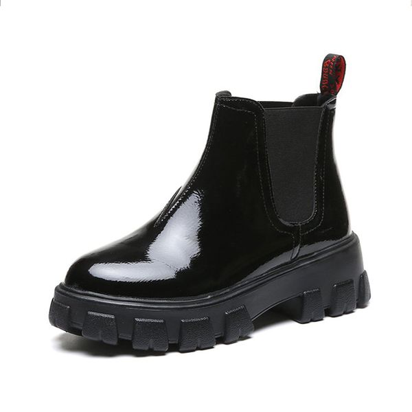 women slip on platform short boots women pu leather elastic band casual shoes female fur plush warm ankle boots ladies shoes, Black
women slip on platform short boots women pu leather elastic band casual shoes female fur plush warm ankle boots ladies shoes, Black