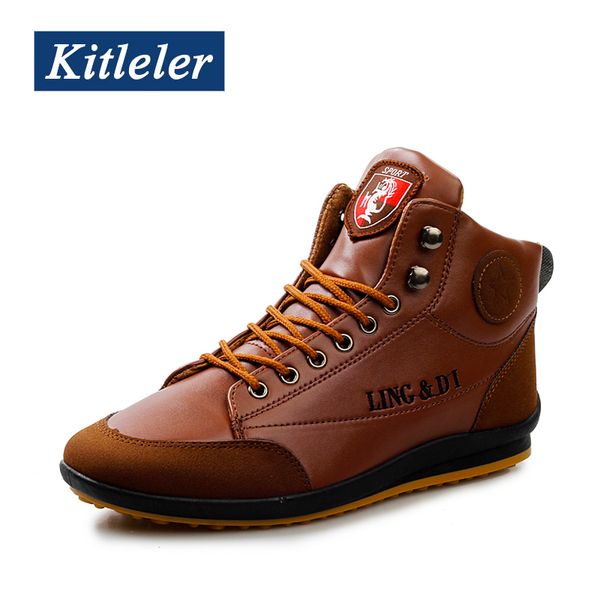 new winter leather shoes men fashion lace-up flats breathable casual shoes men warm comfortable footwear kitleler zapatos hombre, Black
new winter leather shoes men fashion lace-up flats breathable casual shoes men warm comfortable footwear kitleler zapatos hombre, Black