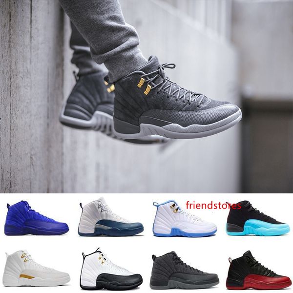 new wolf grey 12 bordeaux gamma blue basketball shoes men sport shoe gym red black nylon 12s athletic trainers sneakers 41-47
new wolf grey 12 bordeaux gamma blue basketball shoes men sport shoe gym red black nylon 12s athletic trainers sneakers 41-47