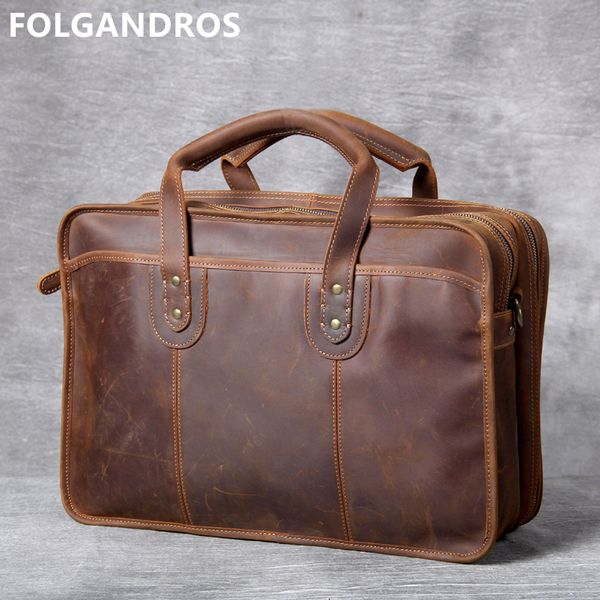 brand men's genuine leather lapbriefcases large capacity handmade vintage soft cowhide business documents male shoulder bag
brand men's genuine leather lapbriefcases large capacity handmade vintage soft cowhide business documents male shoulder bag