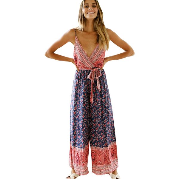 2019 summer elegant floral women jumpsuit fashion spaghetti strap long playsuits casual holiday backless wide leg pants rompers, Black;white
2019 summer elegant floral women jumpsuit fashion spaghetti strap long playsuits casual holiday backless wide leg pants rompers, Black;white
