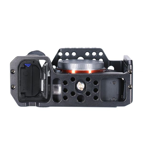 durable accessories fitted shell metal square camera cage protective case anti-skid quick release stabilizer for sony a7iii
durable accessories fitted shell metal square camera cage protective case anti-skid quick release stabilizer for sony a7iii