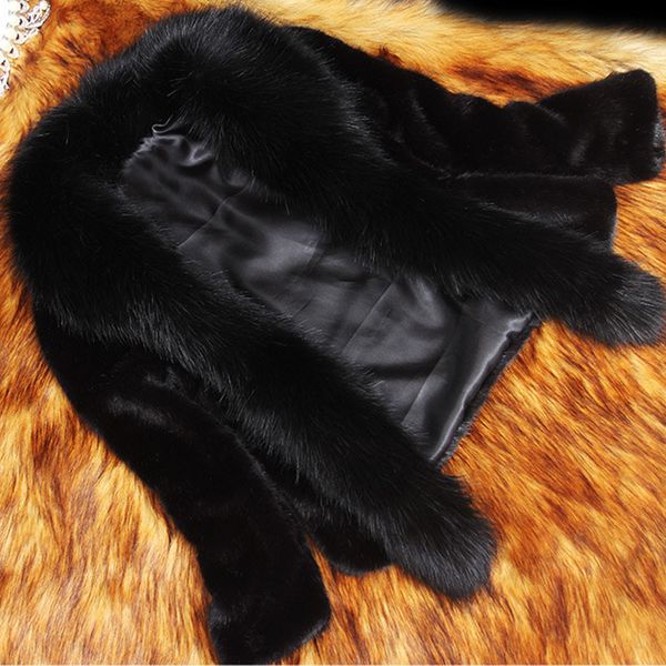 new fashion elegant winter women faux fur coat thick warm outerwear fake fur jacket casual solid chaquetas mujer 2019, Black
new fashion elegant winter women faux fur coat thick warm outerwear fake fur jacket casual solid chaquetas mujer 2019, Black