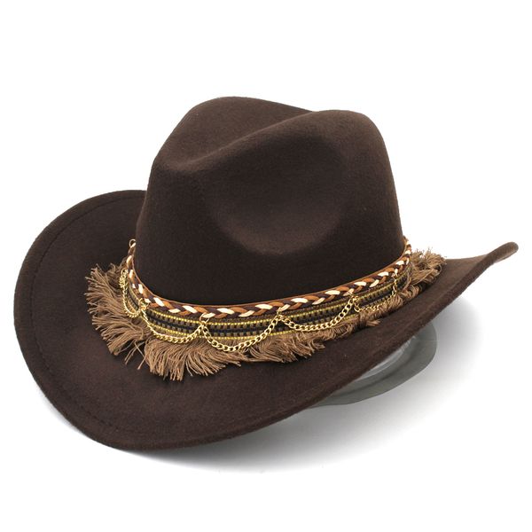 этническая кисточка винтаж шерсть шляпа женщина мужчины hollow western cowboy cap широкого брим cowgigl джаз hat сомбреро церковь cap, Blue;gray
этническая кисточка винтаж шерсть шляпа женщина мужчины hollow western cowboy cap широкого брим cowgigl джаз hat сомбреро церковь cap, Blue;gray