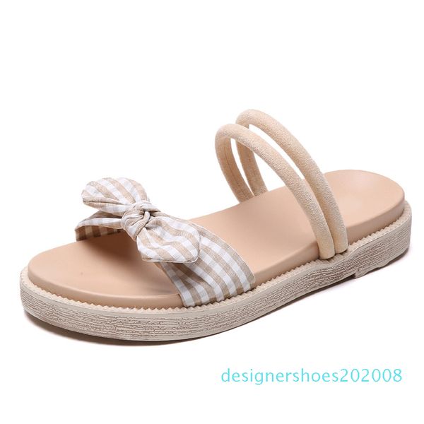 2019 sweet summer new style cool shoes versatile students slip shoes double purpose bow women's flat outer wear sandals d08, Black
2019 sweet summer new style cool shoes versatile students slip shoes double purpose bow women's flat outer wear sandals d08, Black