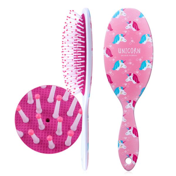 massager 4 color cute unicorn animal anti-static hair brush massage comb shower wet detangle hair brush salon hair styling tools sale, Silver
massager 4 color cute unicorn animal anti-static hair brush massage comb shower wet detangle hair brush salon hair styling tools sale, Silver
