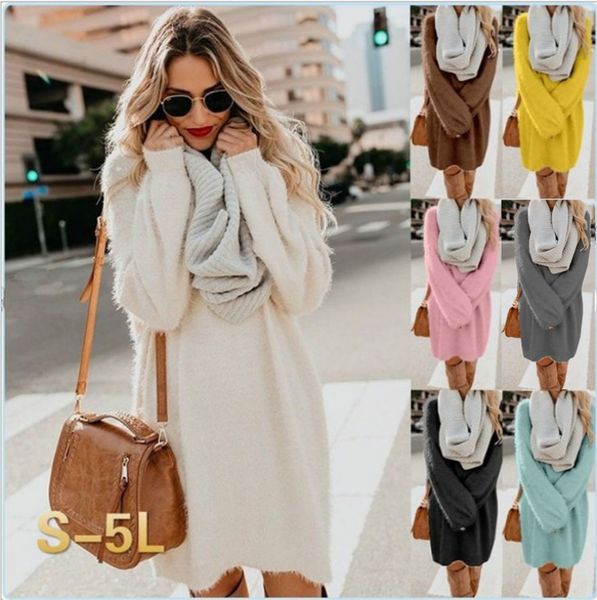2019winter new recreational medium and long style elegant retro round collar loose wool fleece dress, White;black
2019winter new recreational medium and long style elegant retro round collar loose wool fleece dress, White;black
