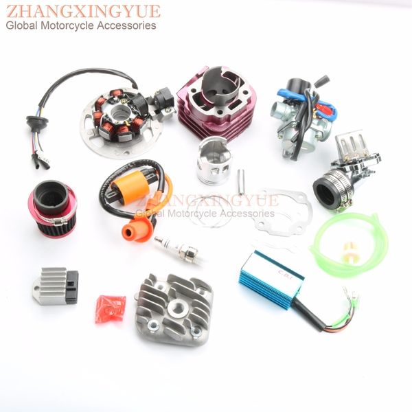 70cc cylinder kit & cylinder head & carburetor air filter coil cdi for jog 50 minarelli 1e40qmb 47mm/10mm
70cc cylinder kit & cylinder head & carburetor air filter coil cdi for jog 50 minarelli 1e40qmb 47mm/10mm