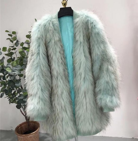 women real raccoon fur coat jacket overcoat v-neck lady fashion winter warm genuine natural fur luxury outwear, Black
women real raccoon fur coat jacket overcoat v-neck lady fashion winter warm genuine natural fur luxury outwear, Black