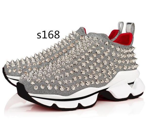 spike sock donna studded spikes sneakers red bottom mens womens spikes running shoes rivet casual shoes 8, Black
spike sock donna studded spikes sneakers red bottom mens womens spikes running shoes rivet casual shoes 8, Black